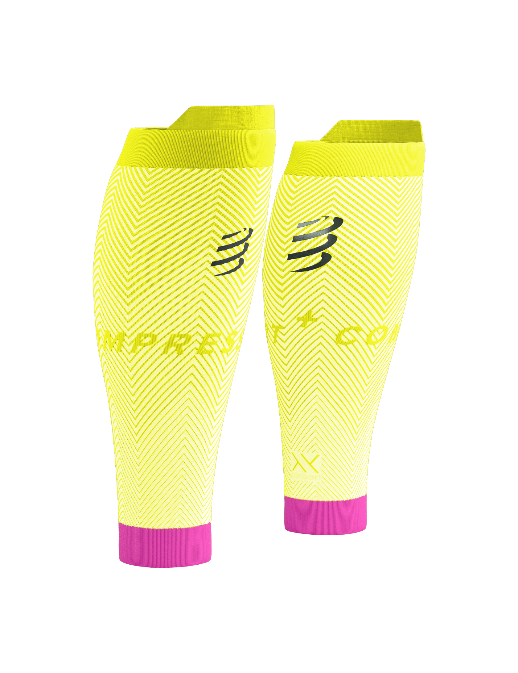 R2 Oxygen - Safe Yellow, Compression calf sleeves