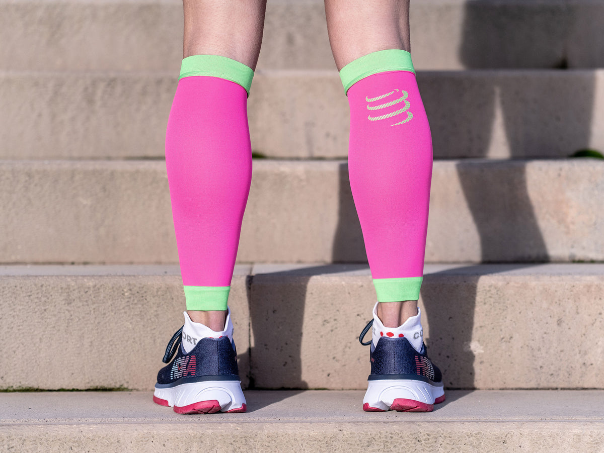 R2V2 calf sleeves fluo pink