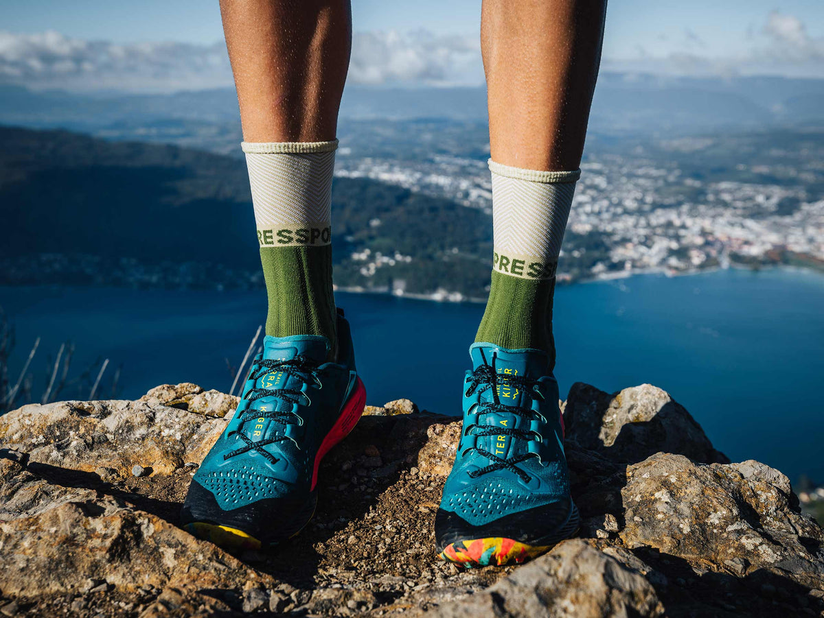 Pro Racing Socks Winter Trail - Dusty Olive
