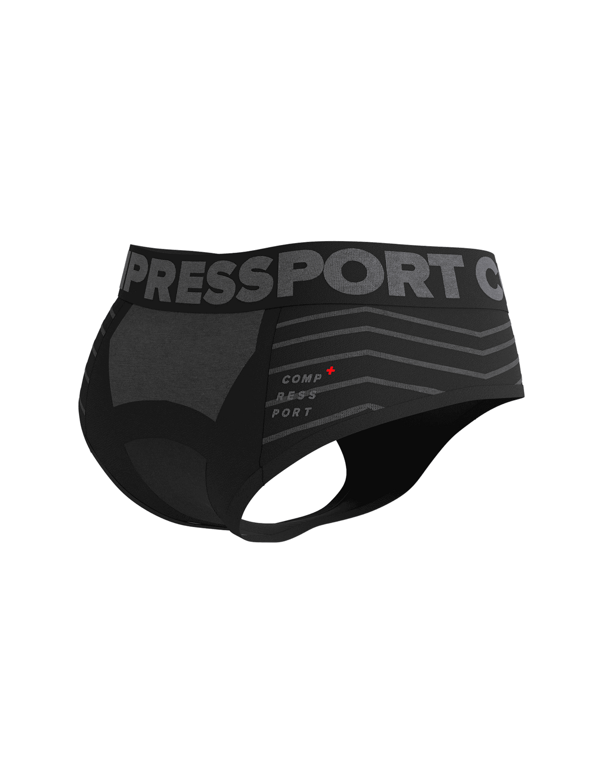 Seamless Boxer - Black/Grey