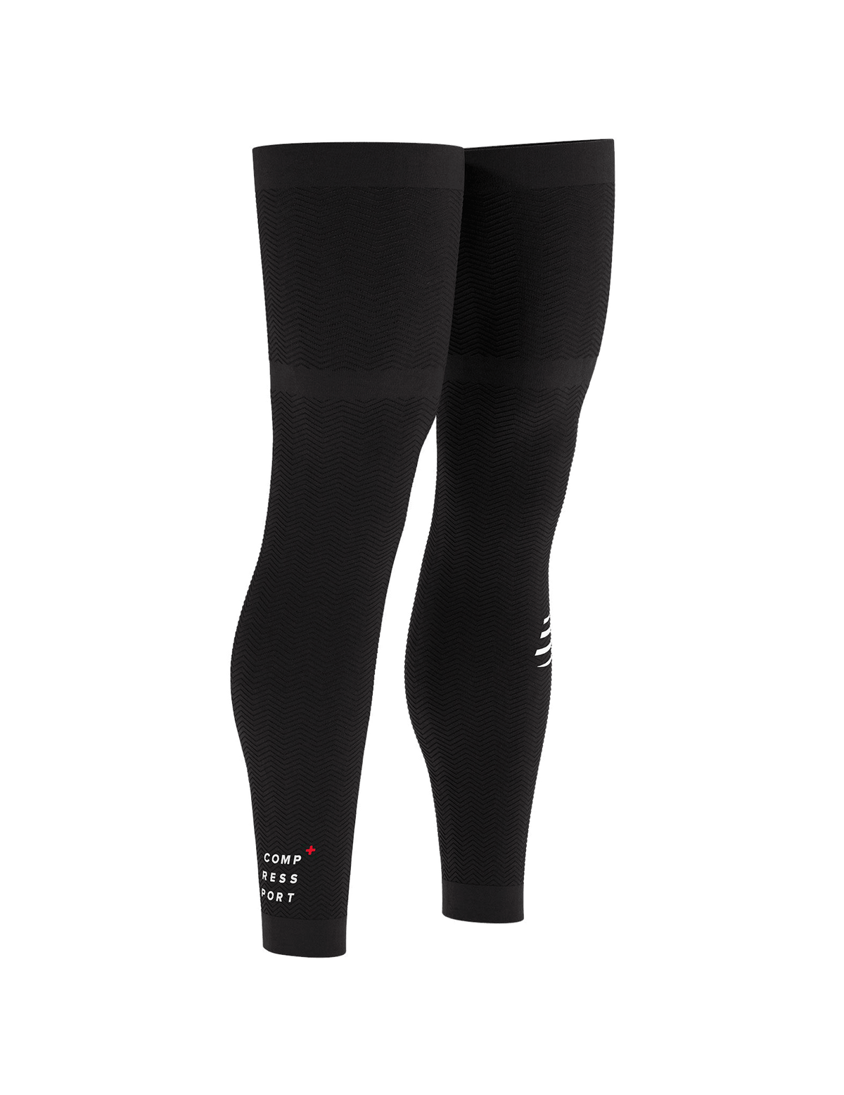 Full Legs Compression Leg Sleeves Black