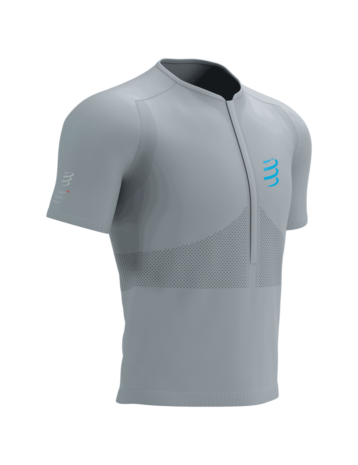 Trail Half-Zip Fitted Top - Alloy