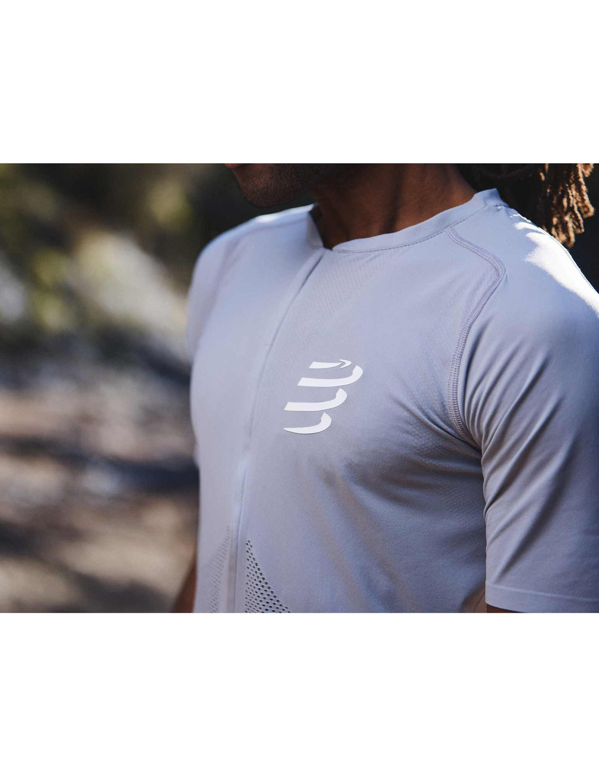 Trail Half-Zip Fitted Top - Alloy