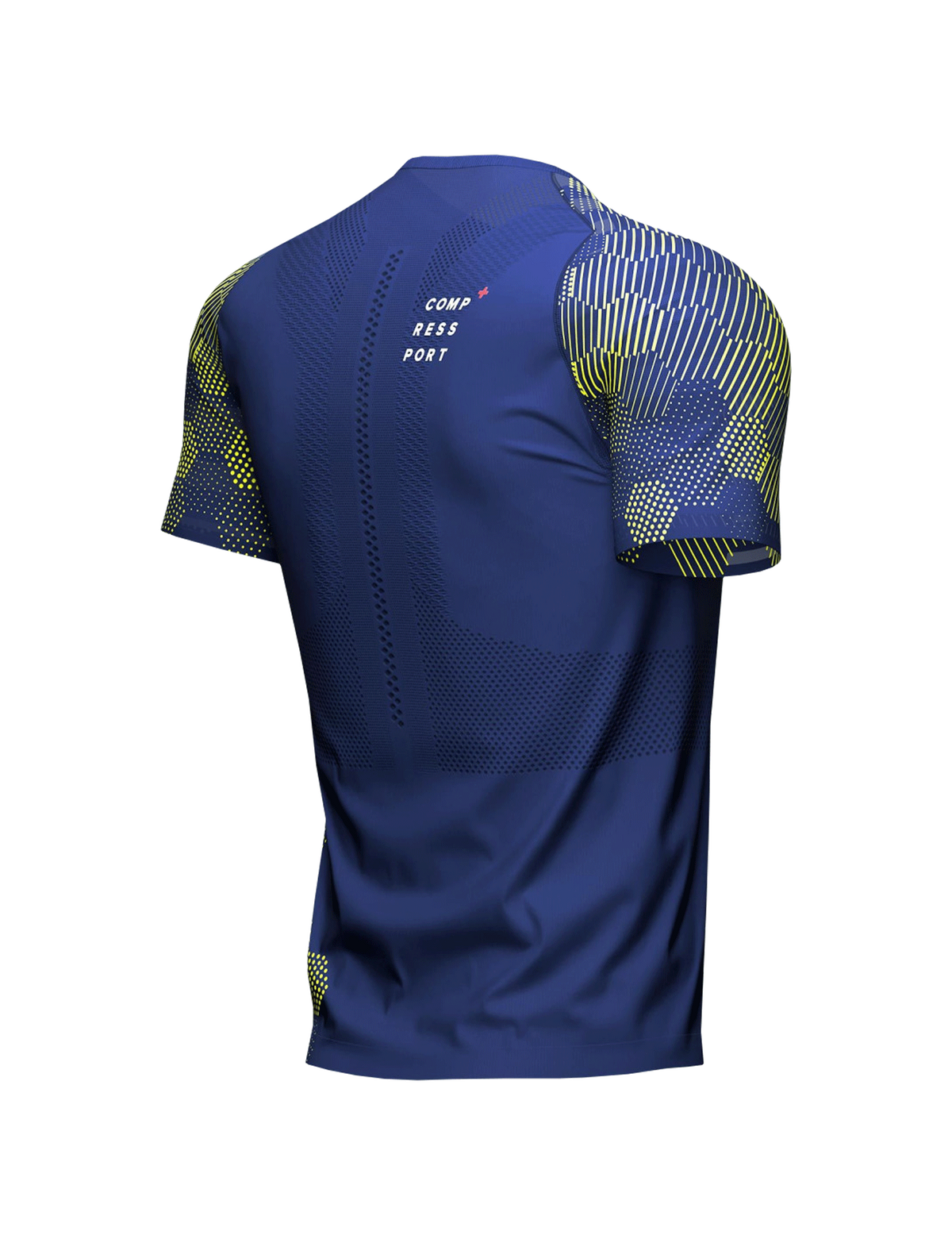 Racing Tshirt - Blue Navy/Flash Yellow