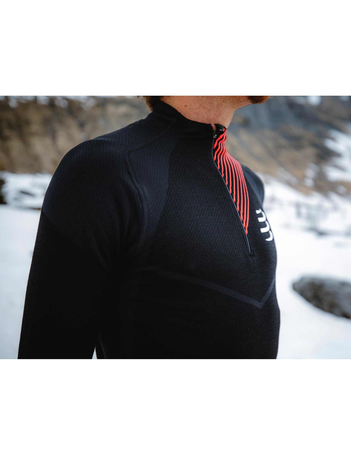 Winter Trail Postural Top - Black