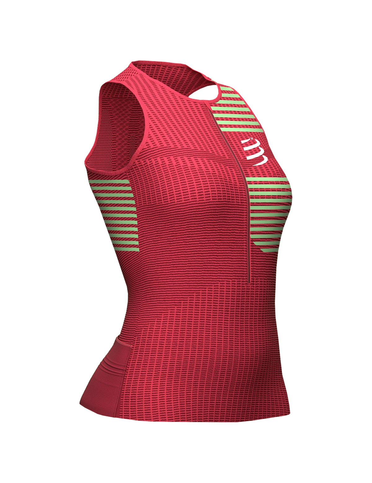 Tri Postural Tank Top - Jazzy/Paradise Green