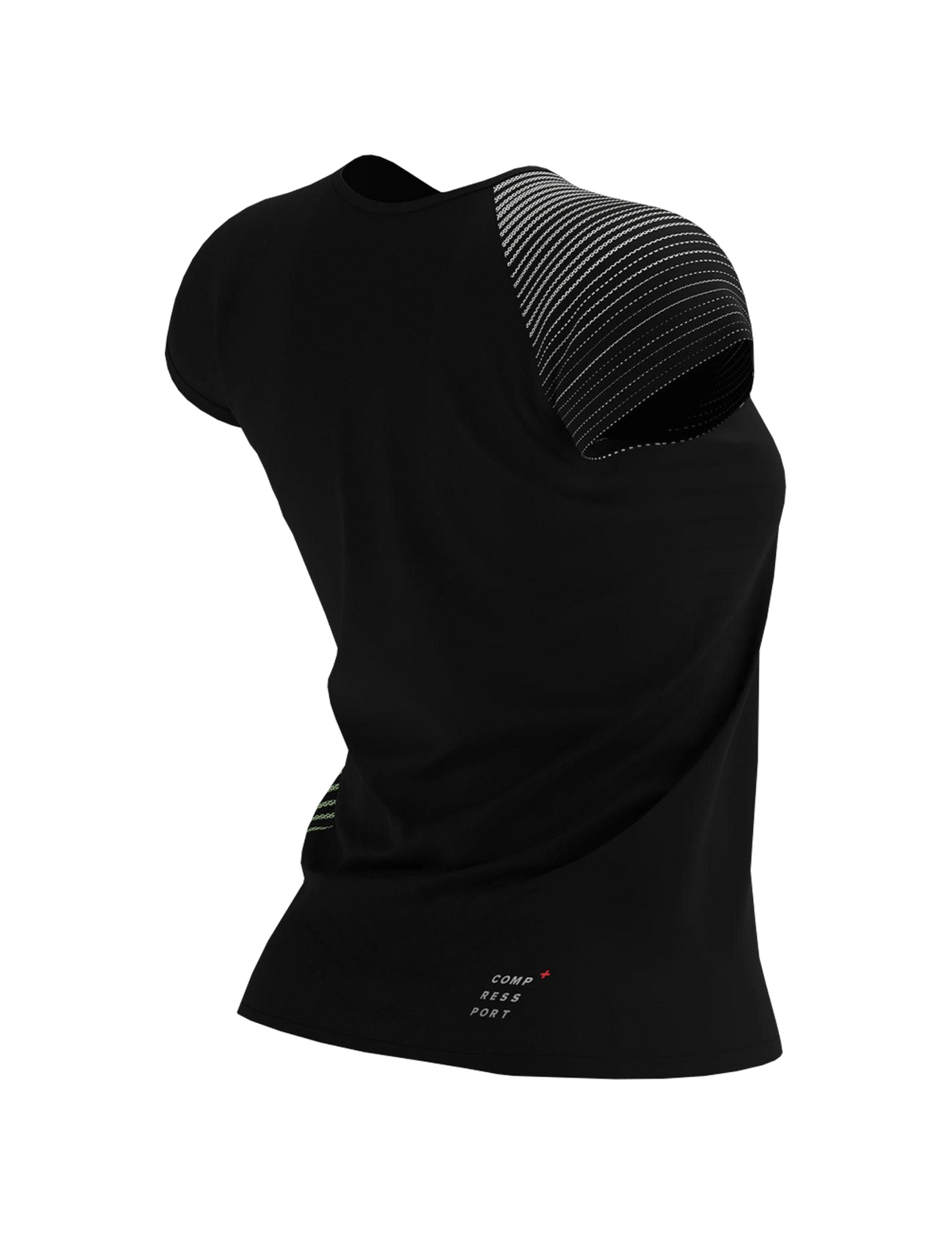 Performance Tshirt - Black/Paradise Green