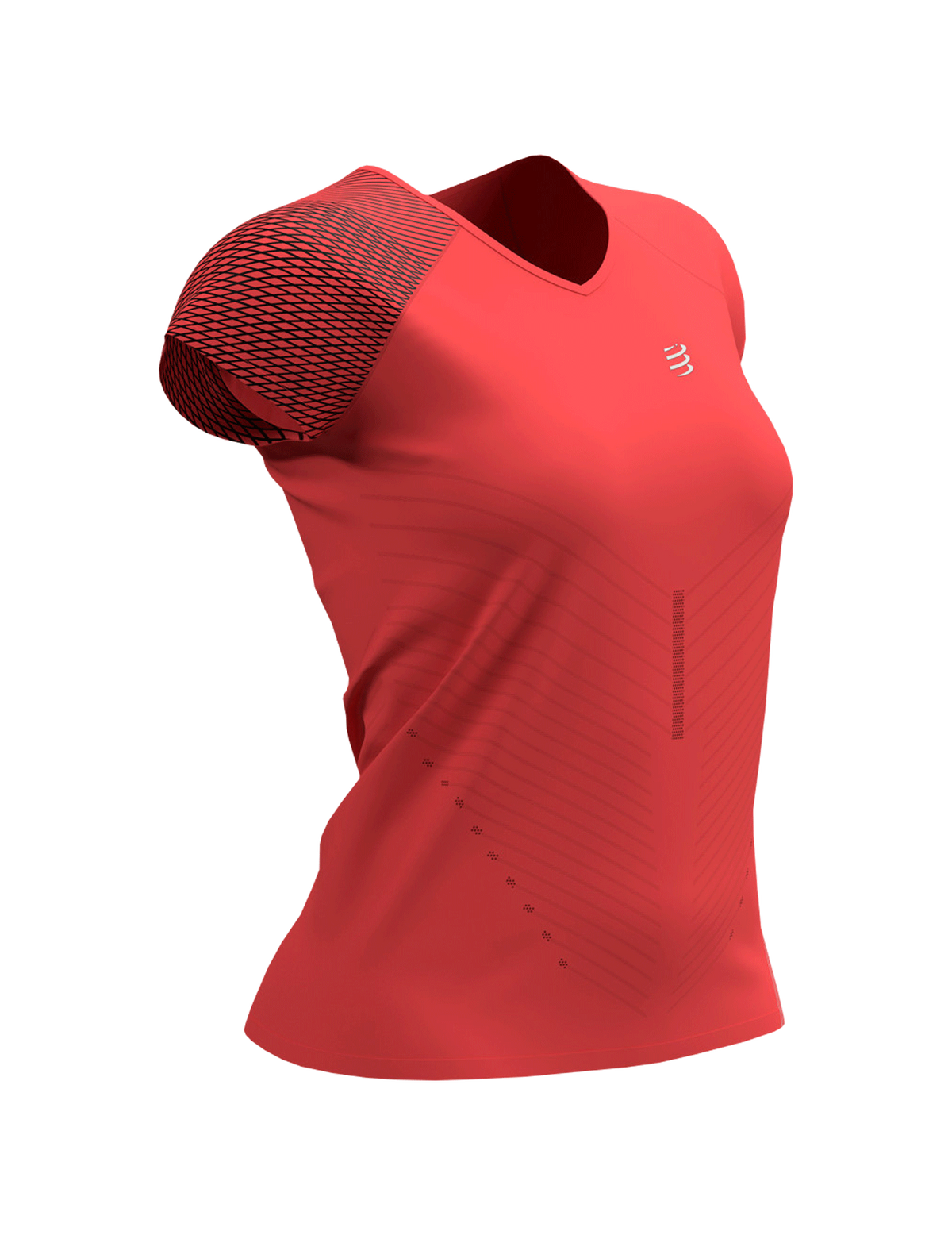 Performance Tshirt coral Woman