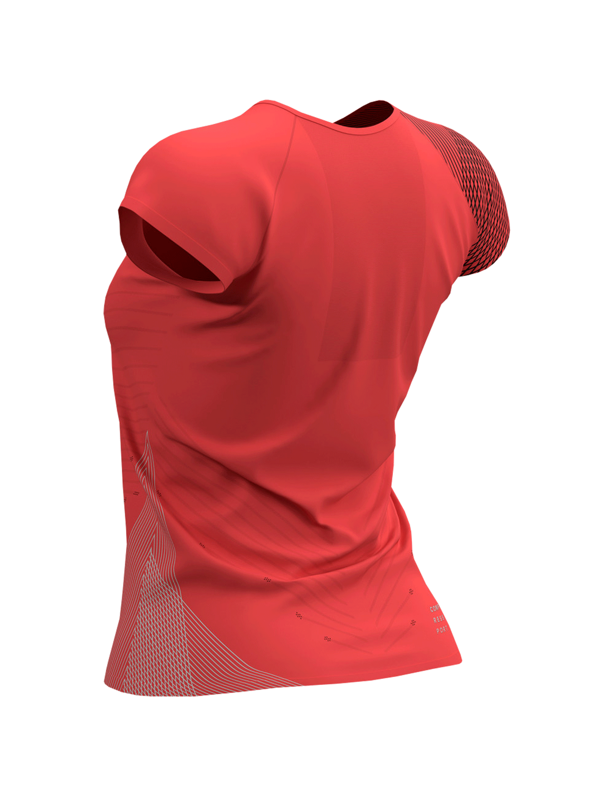 Performance Tshirt coral Woman