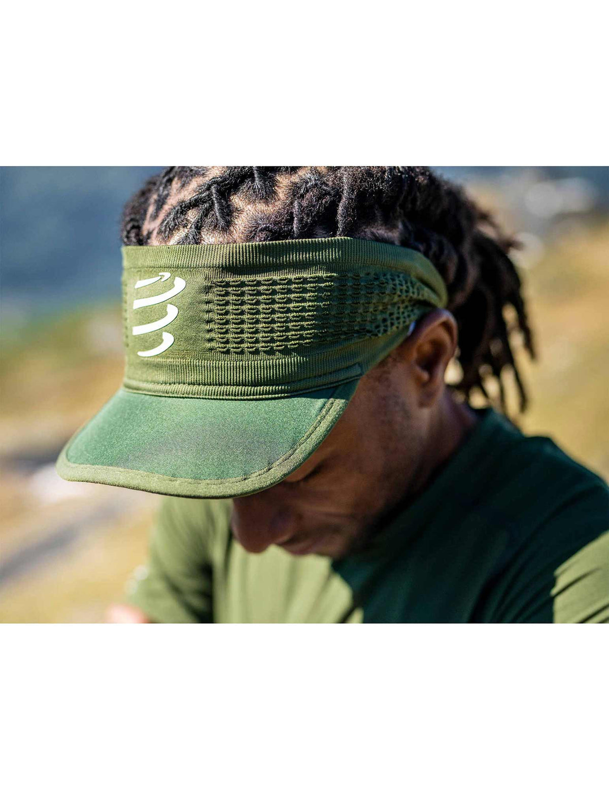 Spiderweb Headband On/Off - Dark Green