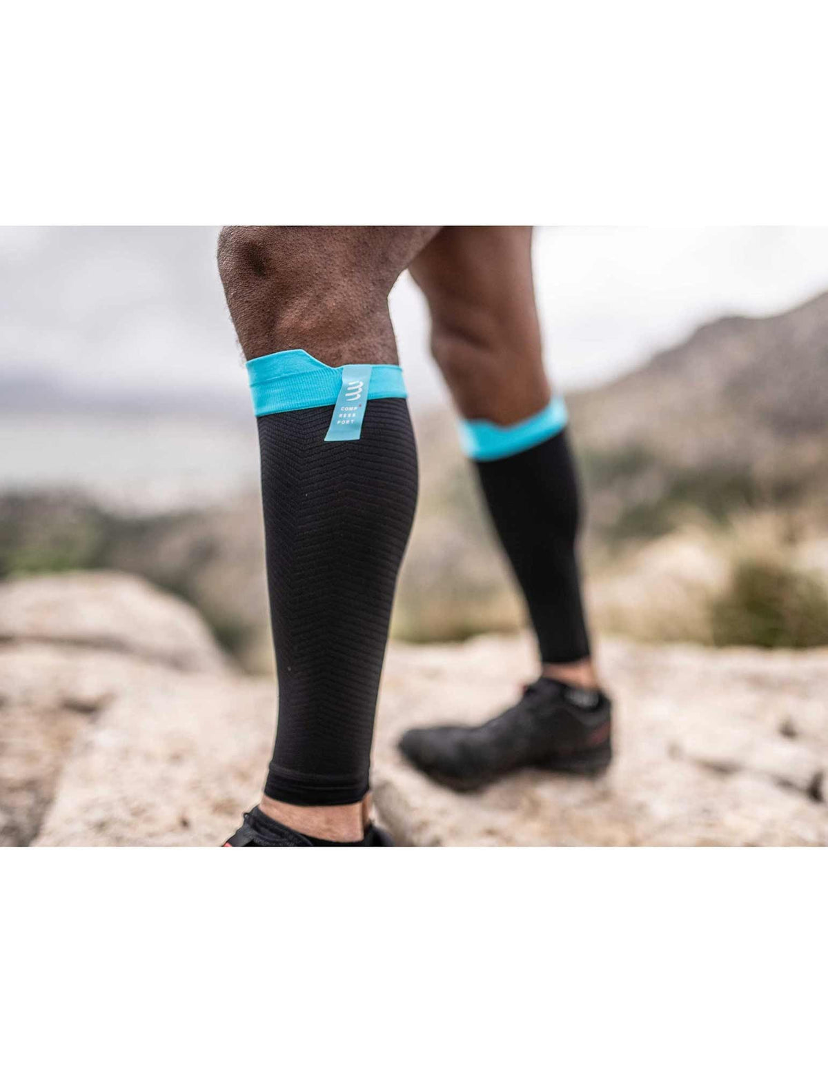 R2 Oxygen calf sleeves black