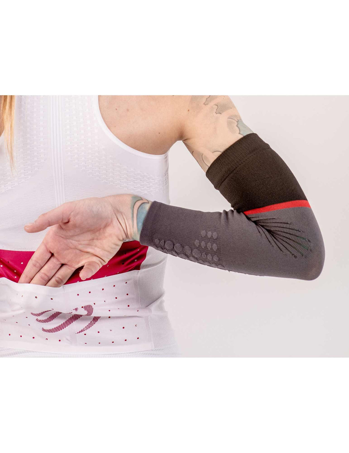 Trail Running Postural Ultra Tank Top white