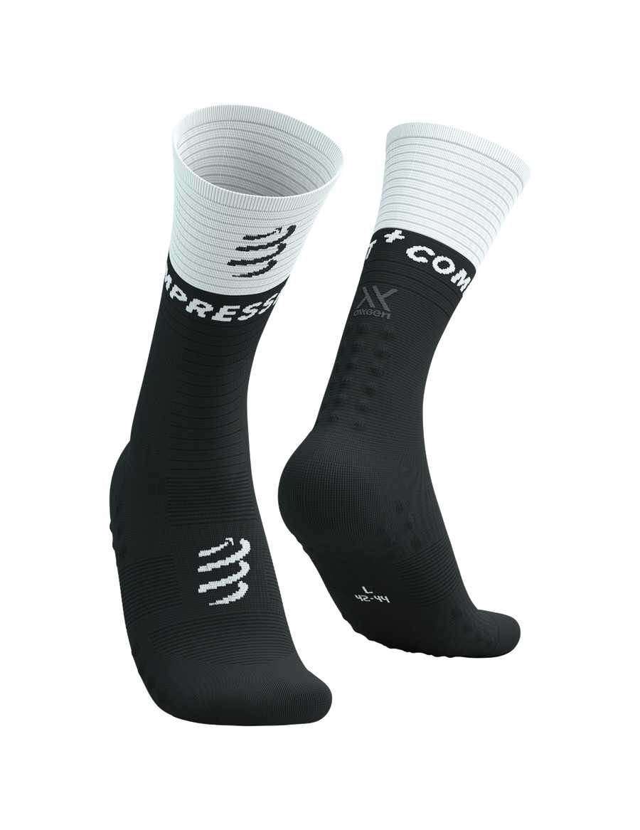 Mid Compression Socks V2.0 - Black/White