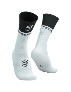 Mid Compression Socks V2.0 - White/Black