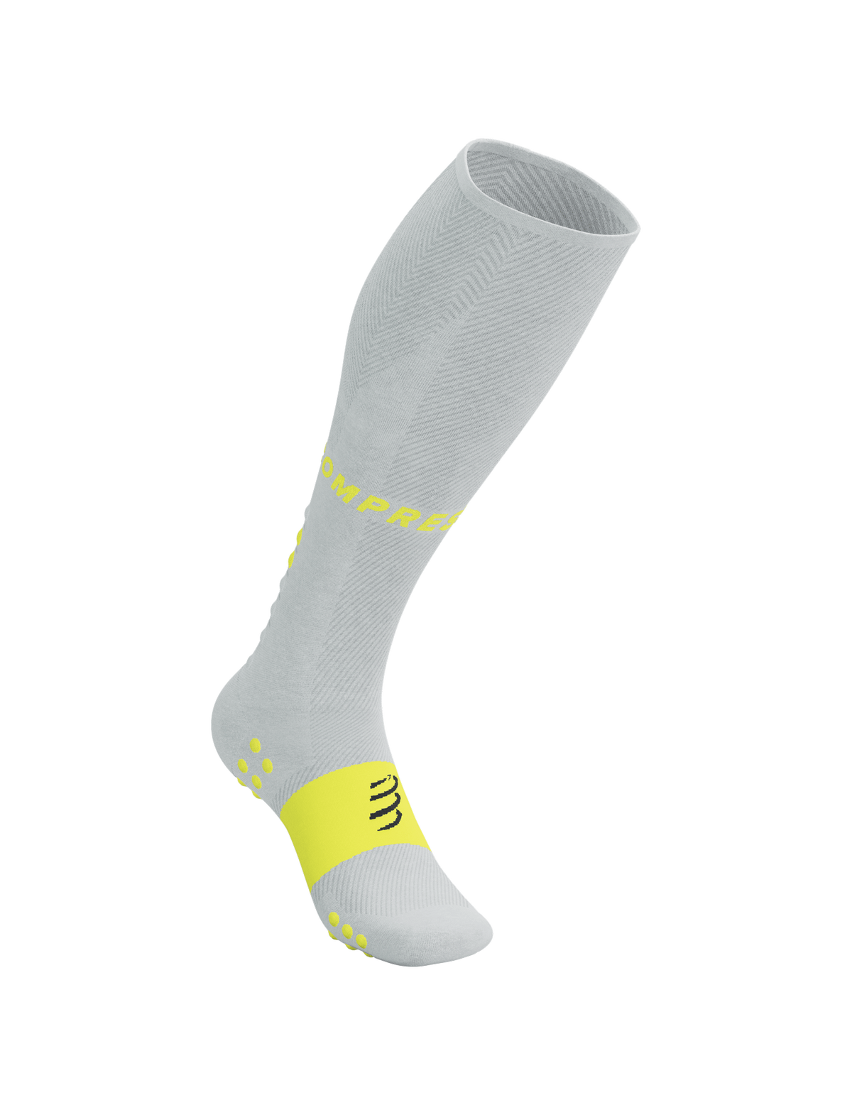 Full Socks Oxygen - White/Safe Yellow