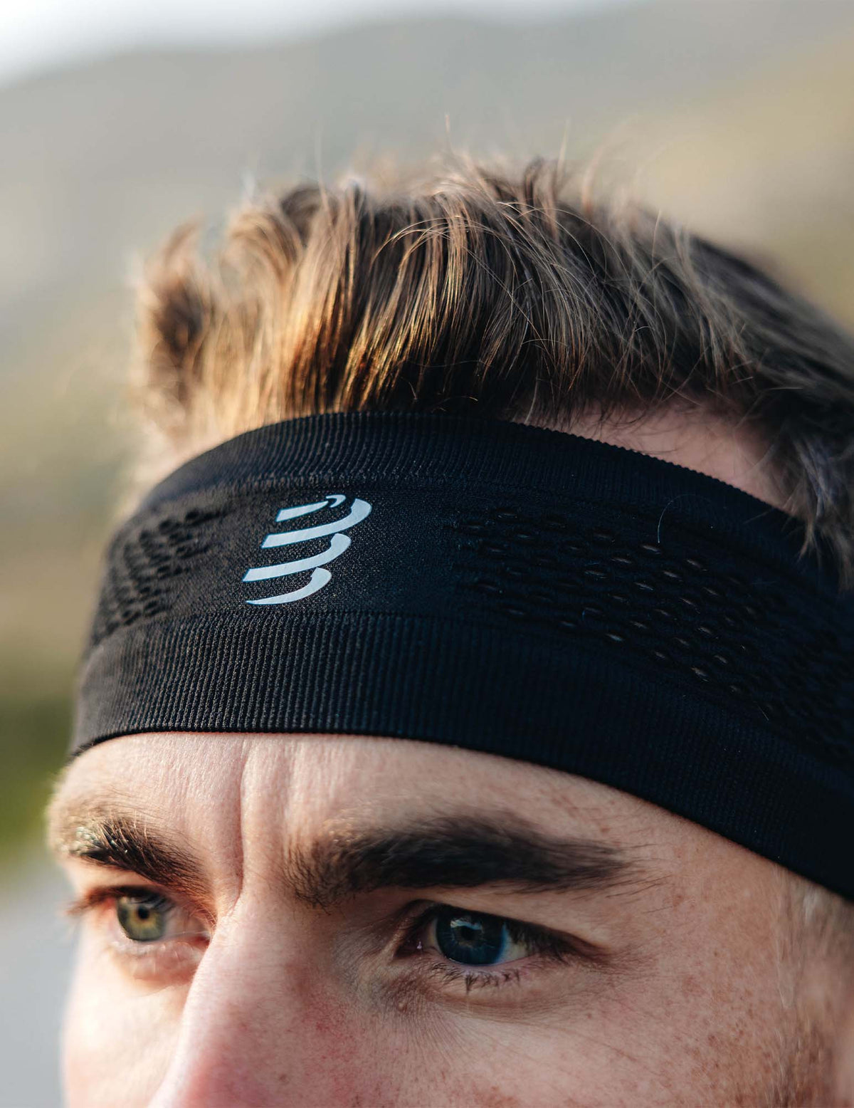 Thin Headband On/Off - Black