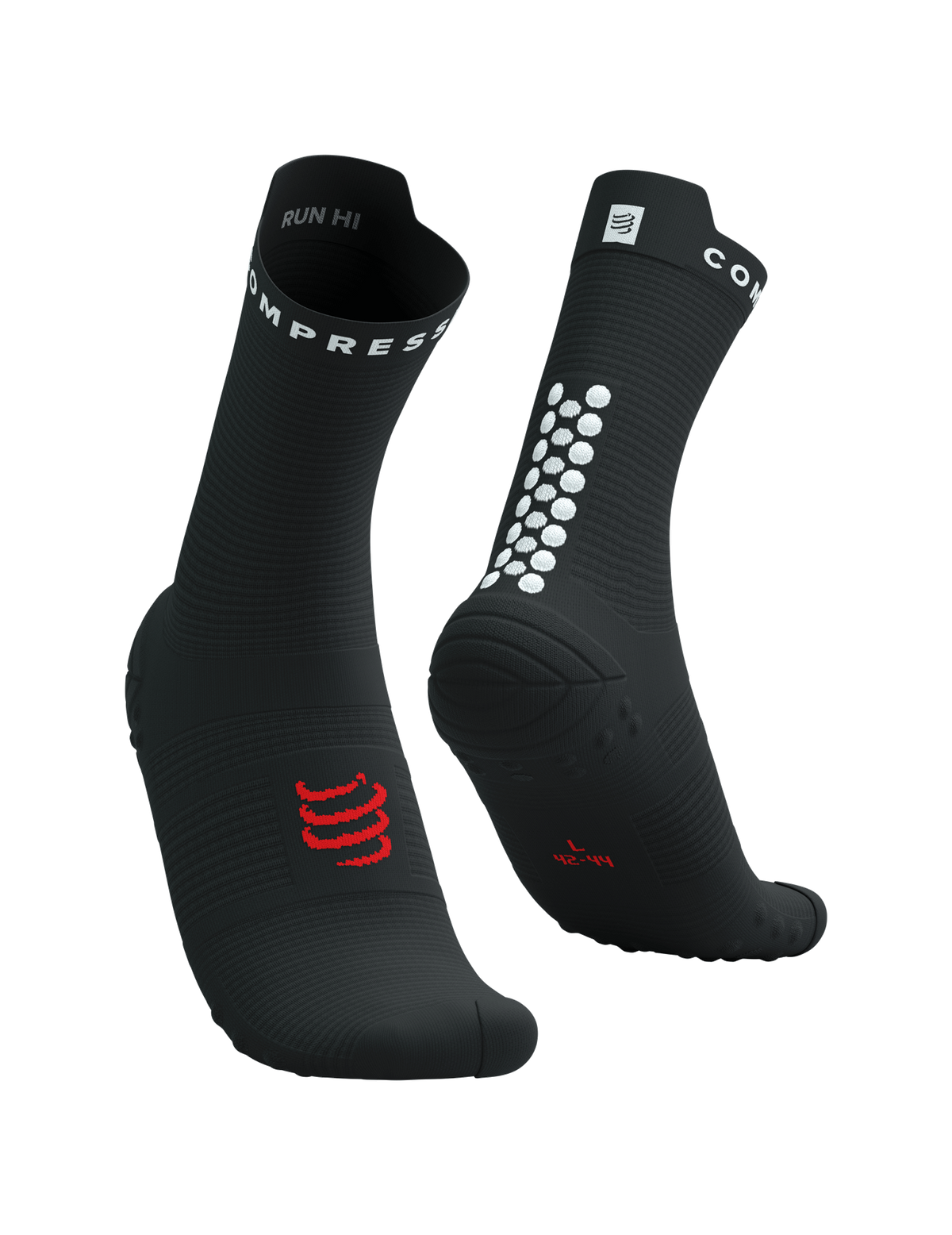 Pro Racing Socks V4.0 Run High - Black/White