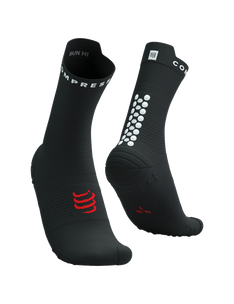 Pro Racing Socks V4.0 Run High - Black/White
