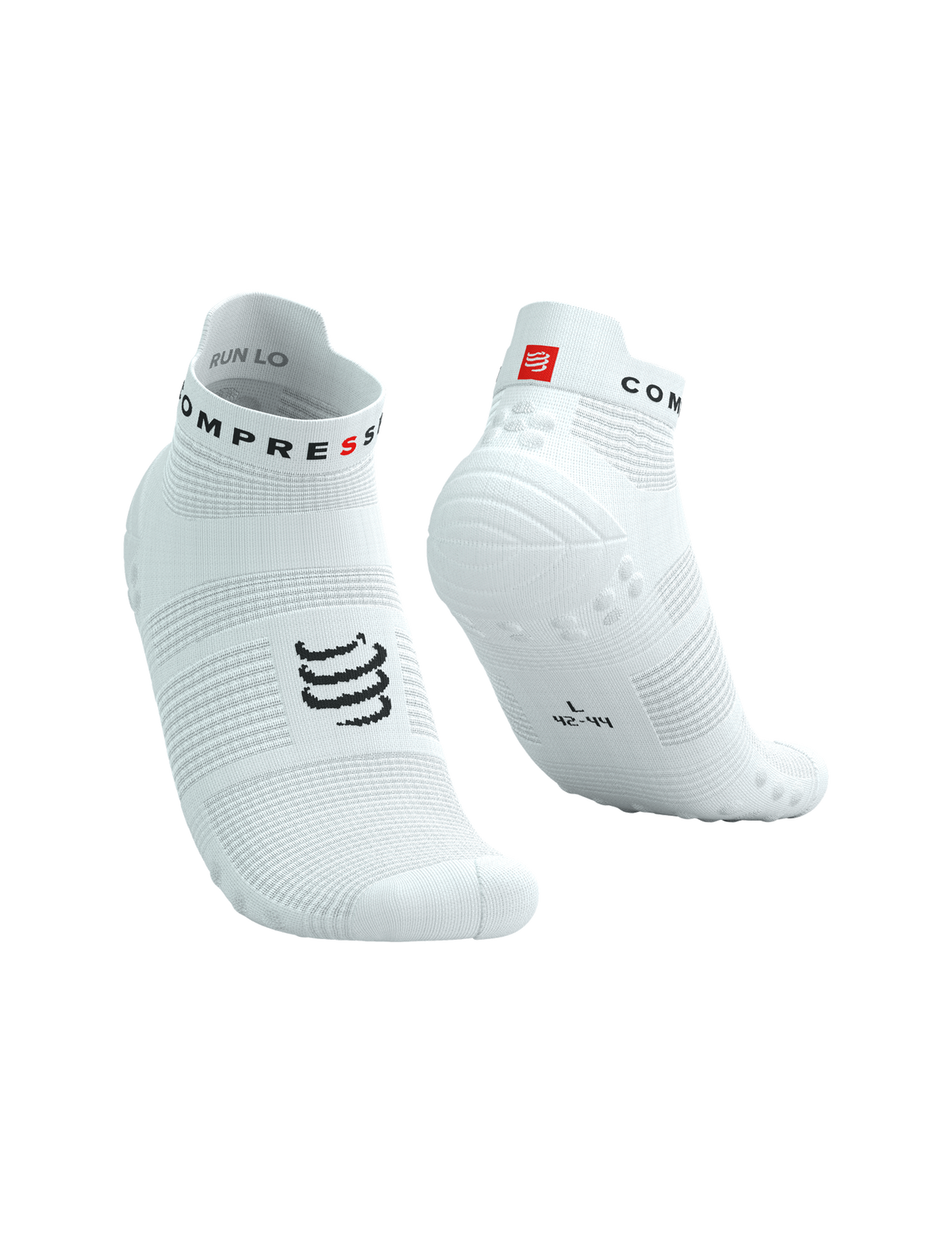 Pro Racing Socks V4.0 Run Low - White/Black