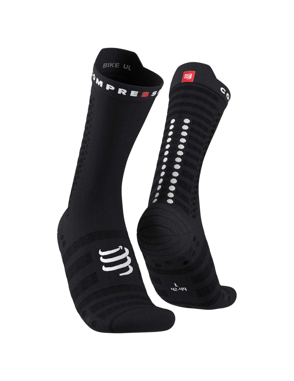 Pro Racing Socks v4.0 Ultralight Bike - Black/White