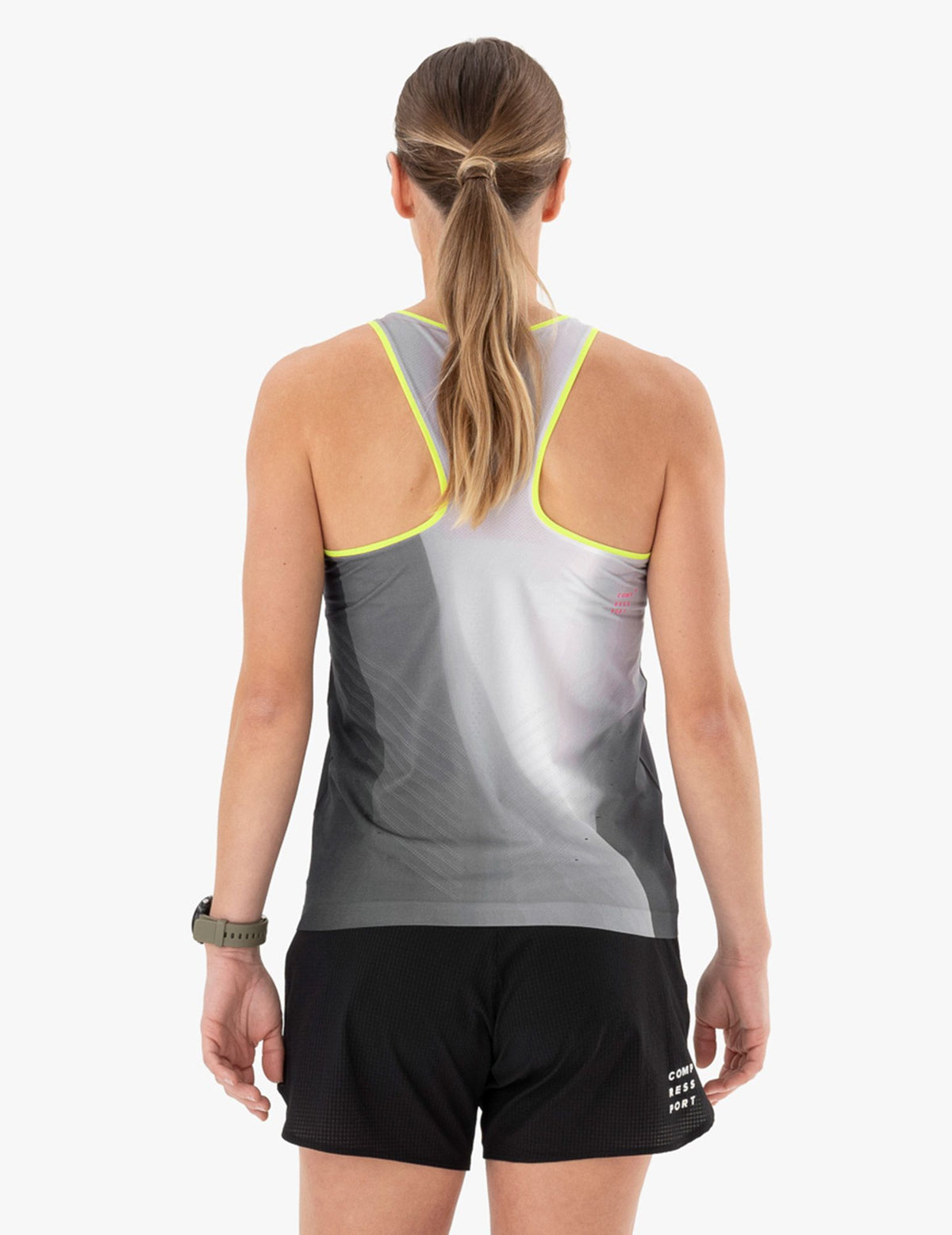 Performance Singlet - Black/White