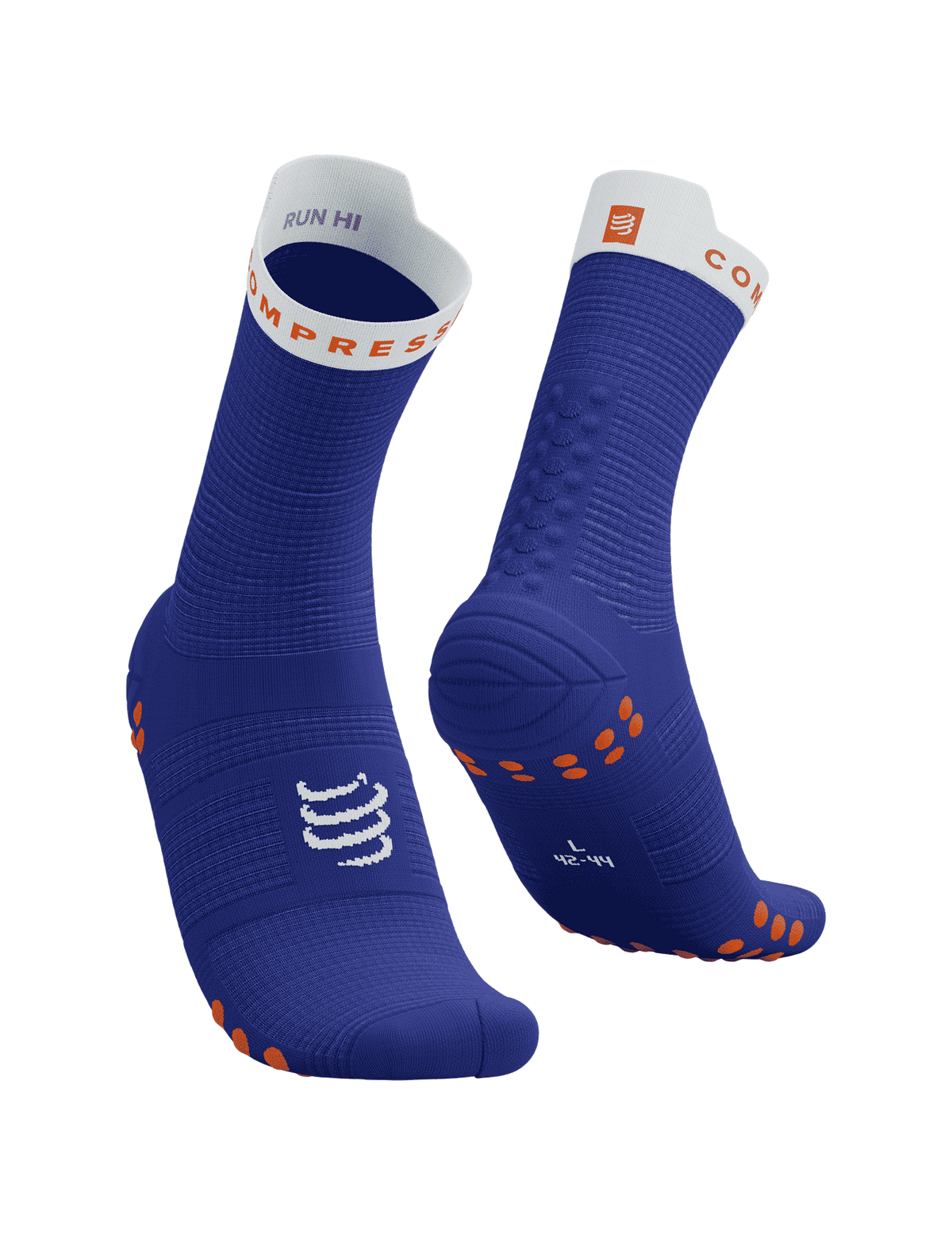 Pro Racing Socks v4.0 Run High - Dazz Blue/White