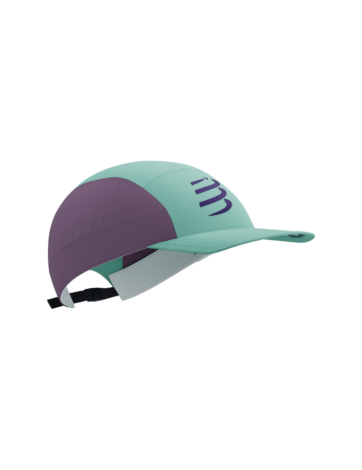 5 Panel Light Cap - Shell Blue/Grape