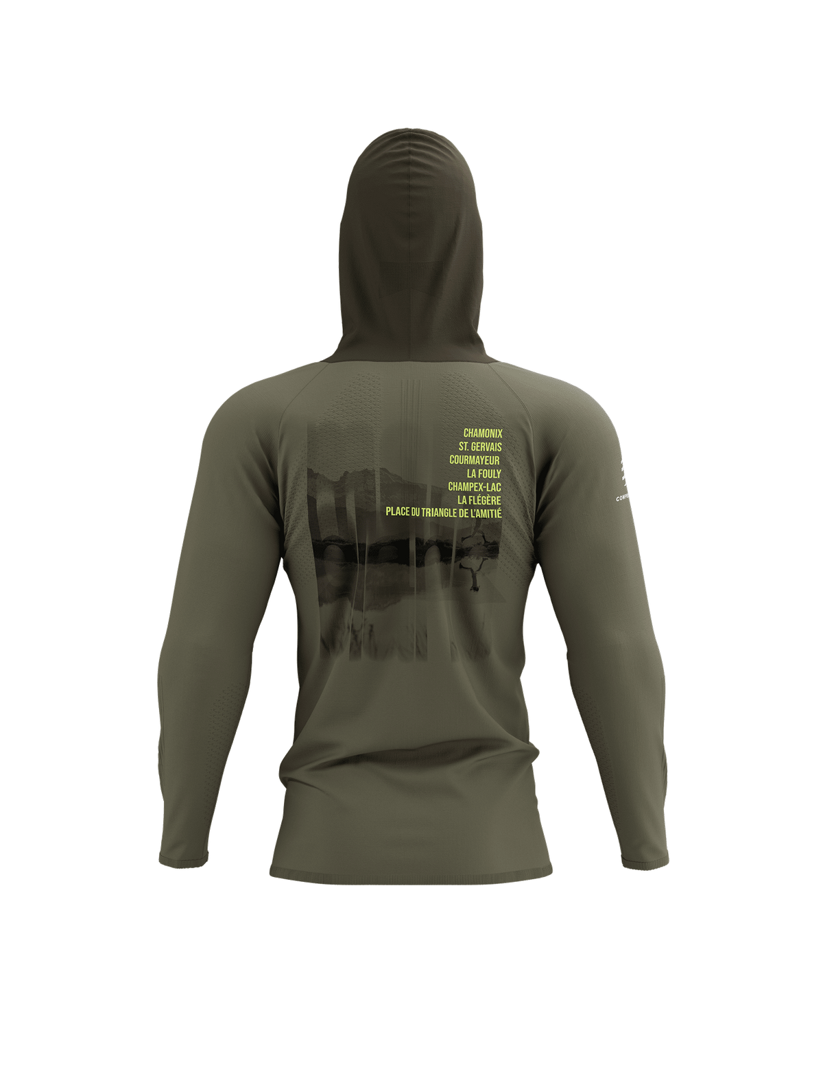 3D Thermo Seamless Hoodie Zip - UTMB 2024