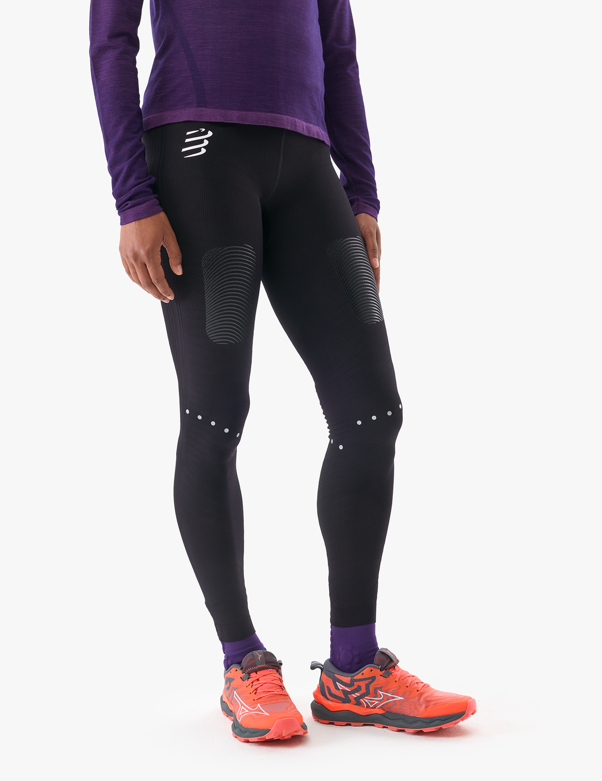 Winter Trail Under Control Full Tights - Black