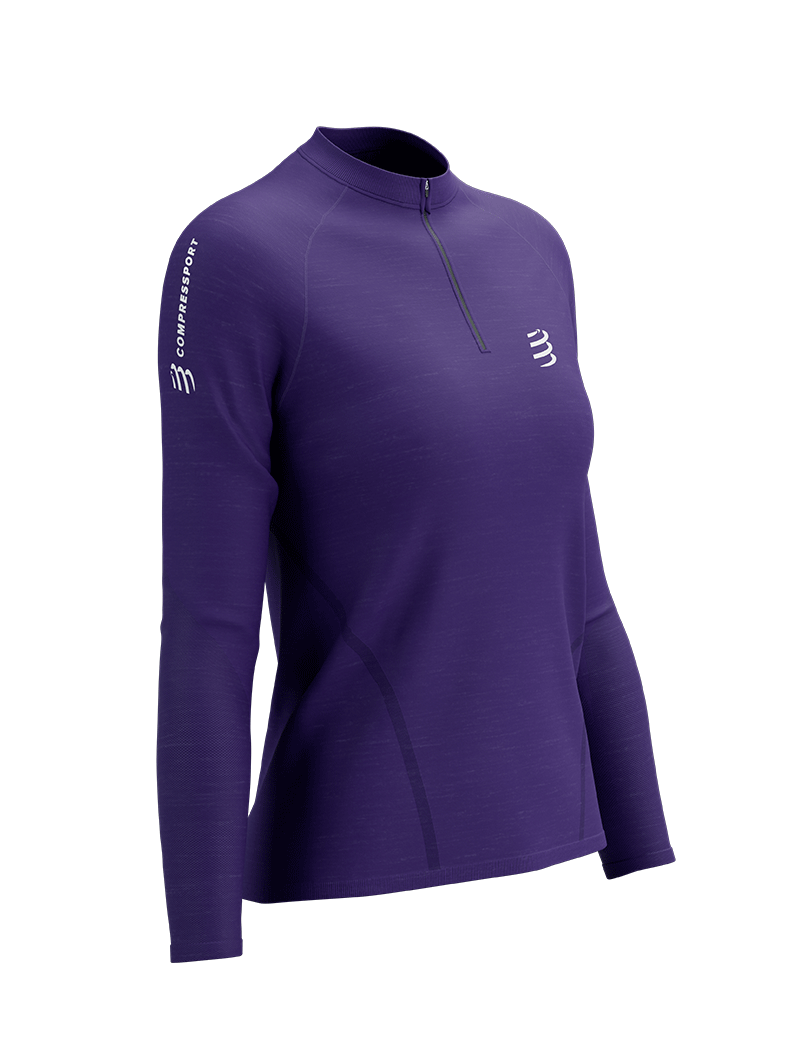 Trail Tshirt Merino - Purple