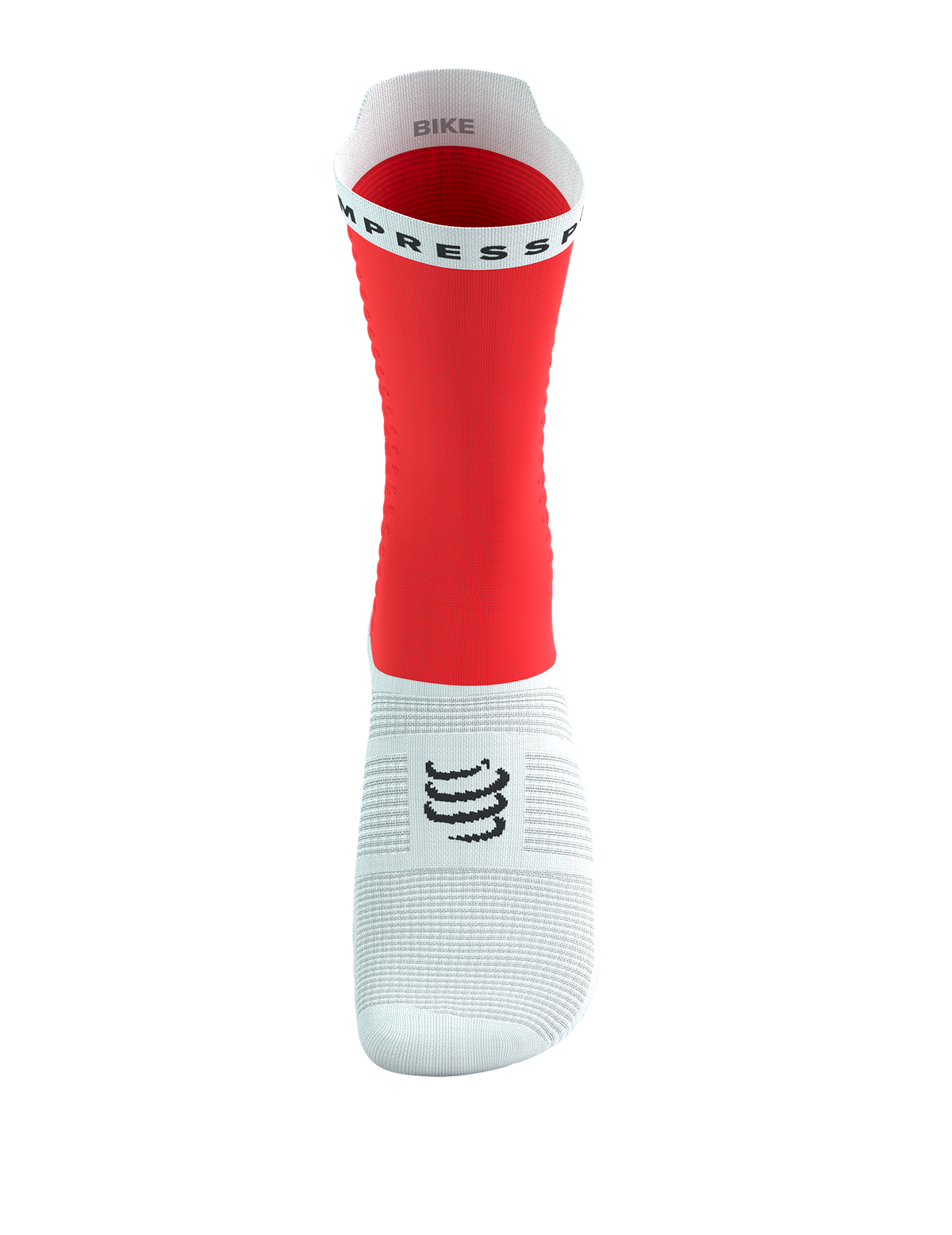 Pro Racing Socks V4.0 Bike - Fluo Red/White