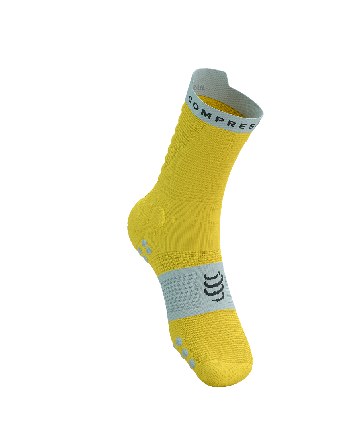 Pro Racing Socks V4.0 Trail - Yellow/Dawn Blue