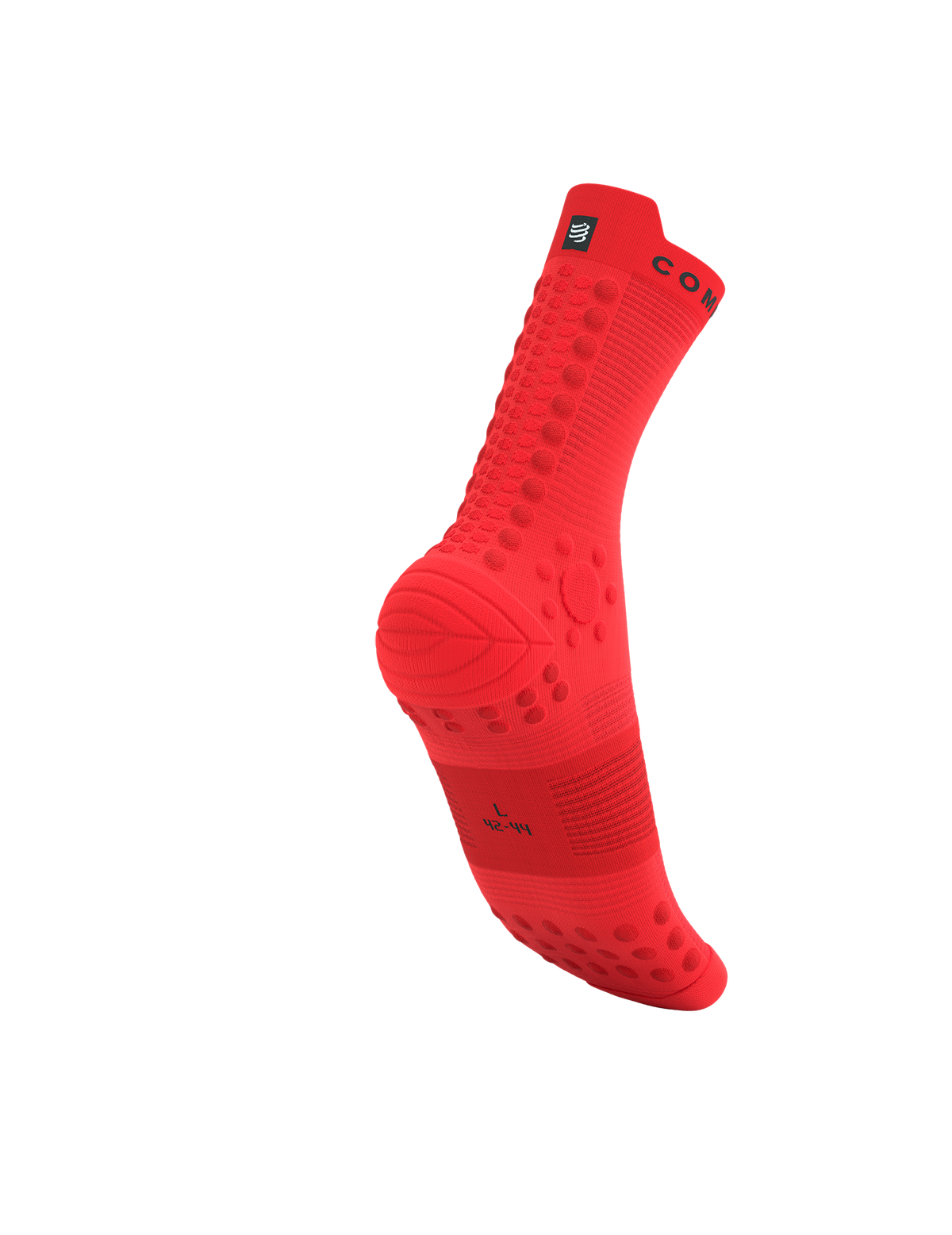 Pro Racing Socks V4.0 Trail - Fluo Red/Black