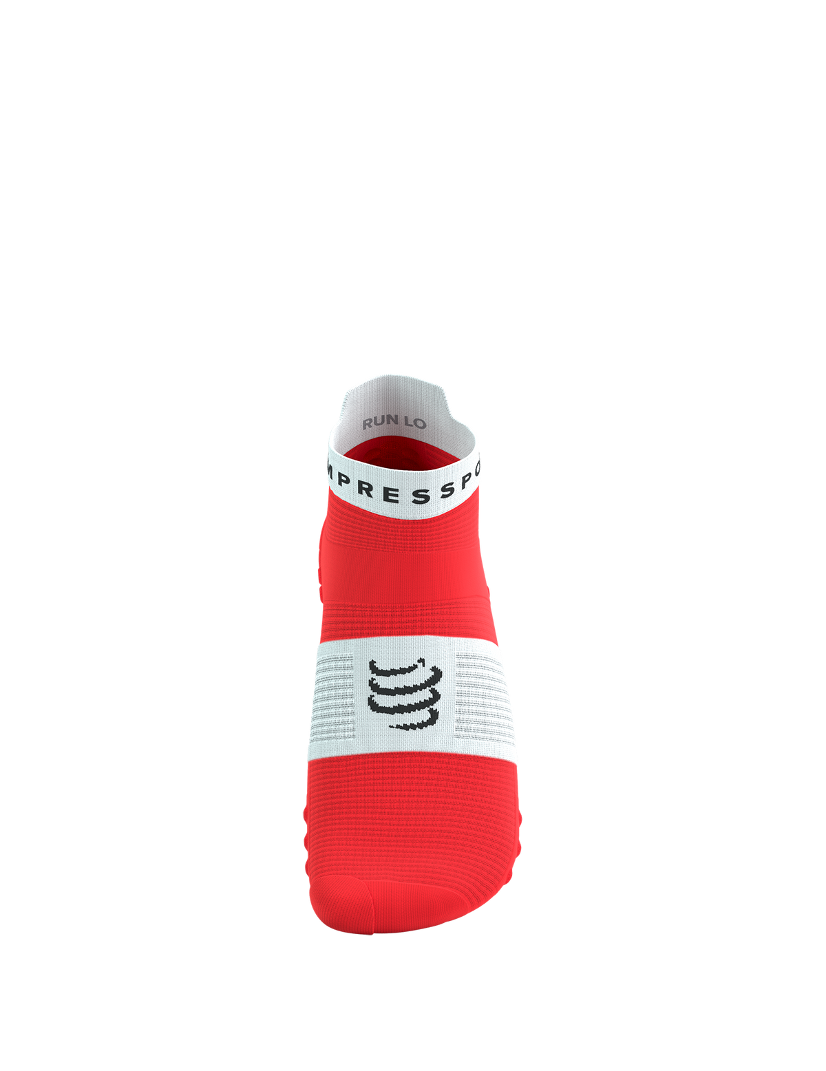 Pro Racing Socks V4.0 Run Low - Fluo Red/White