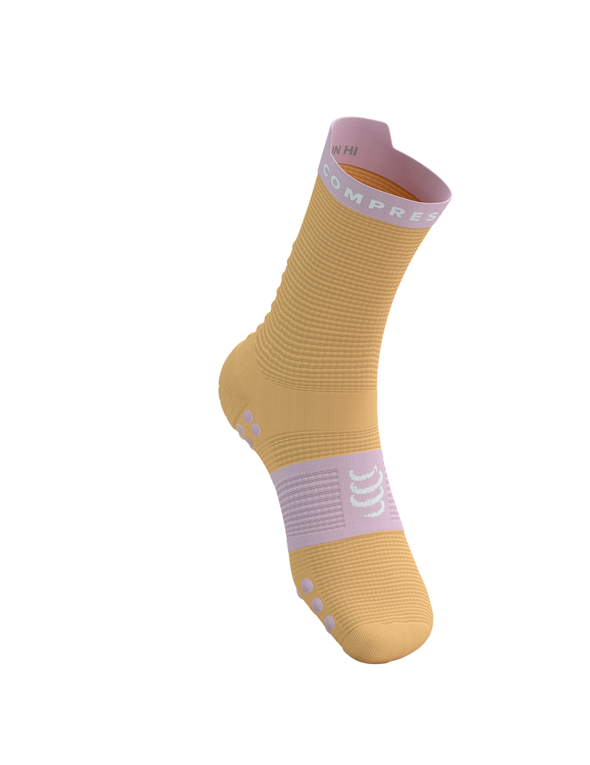 Pro Racing Socks V4.0 Run High - Orange/Pink