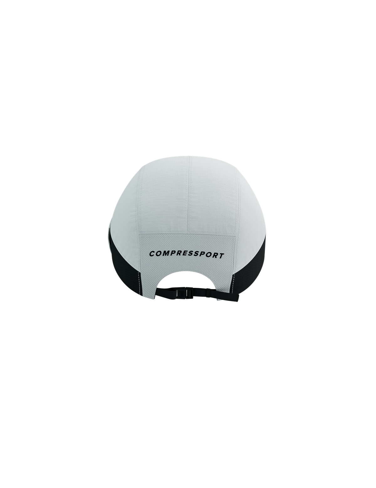 5 Panel Light Cap - White/Black