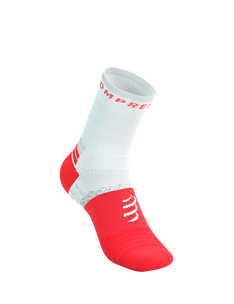 Pro Marathon Socks V2.0 - Fluo Red/White