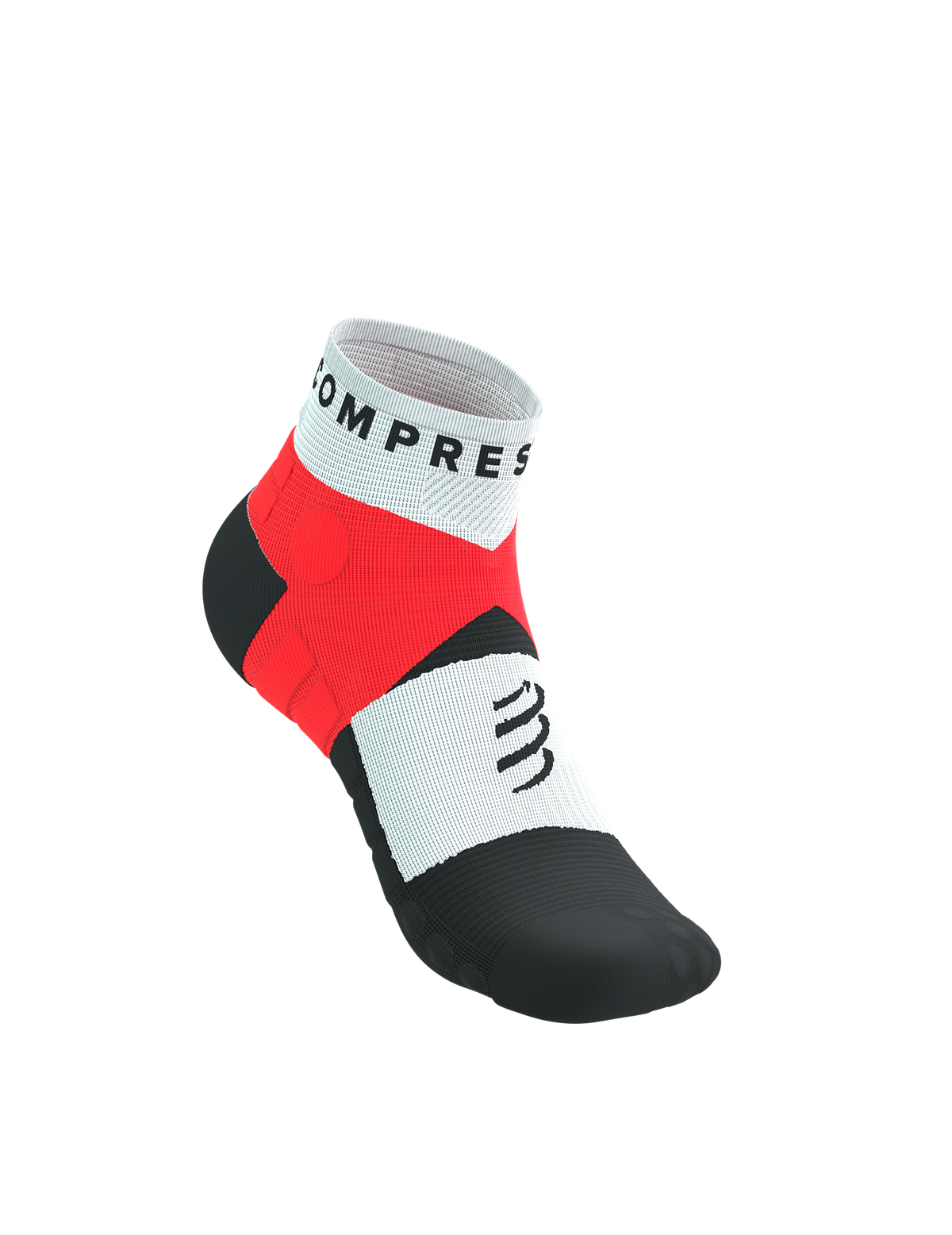 Ultra Trail Low Socks - Fluo Red/White
