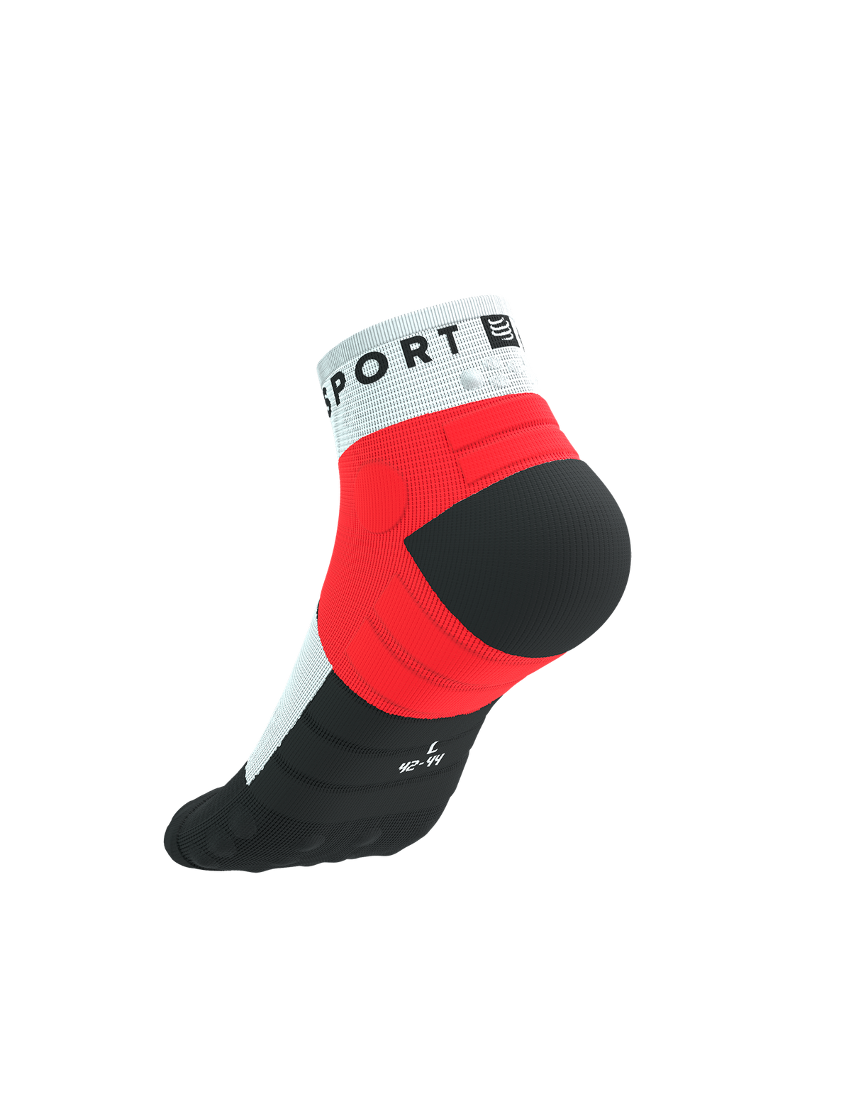 Ultra Trail Low Socks - Fluo Red/White