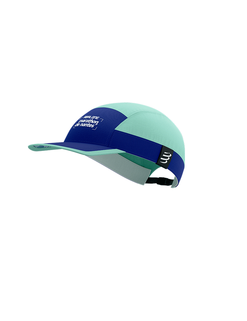 5 Panel Light Cap - Nantes Marathon 2025 BLUE