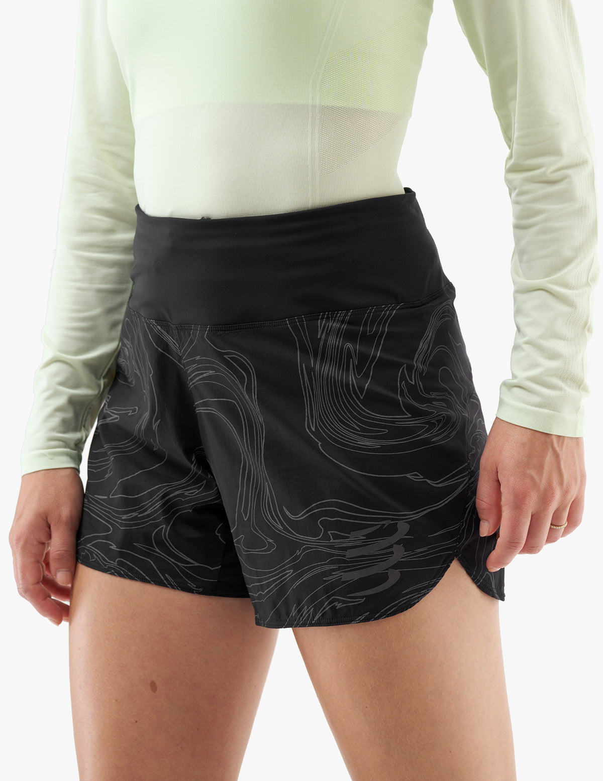 Performance Short - Aurora Black/Aurora