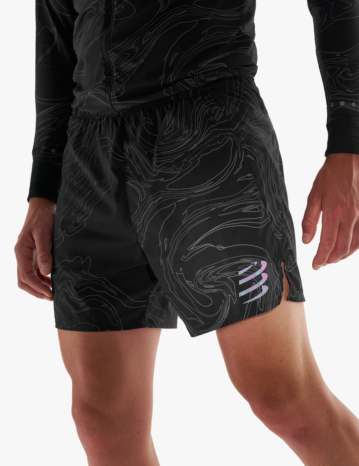 Performance Short - Aurora Black/Aurora