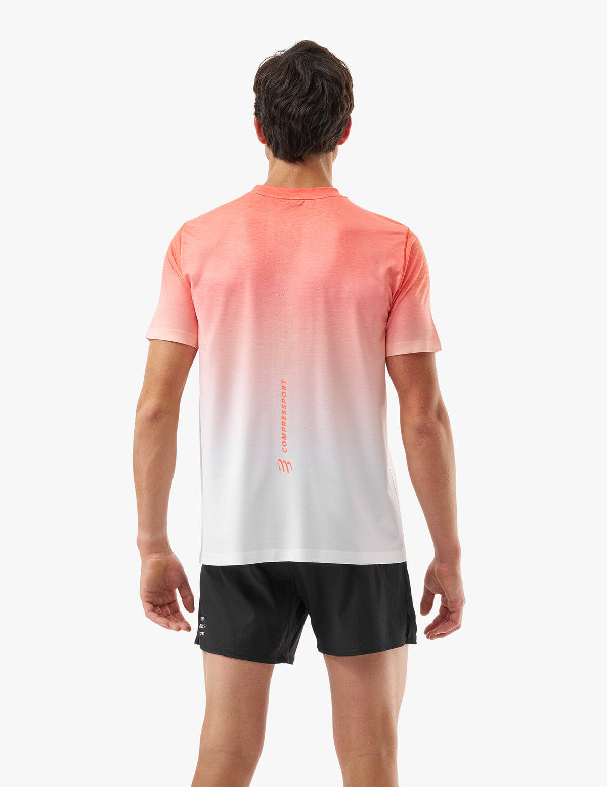 Performance Tshirt - Fluo Red/White