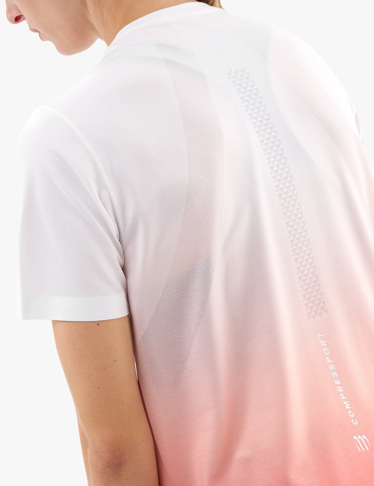 Performance Tshirt - Fluo Red/White