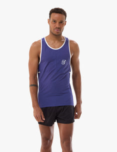 Pro Racing Singlet - Orient Blue