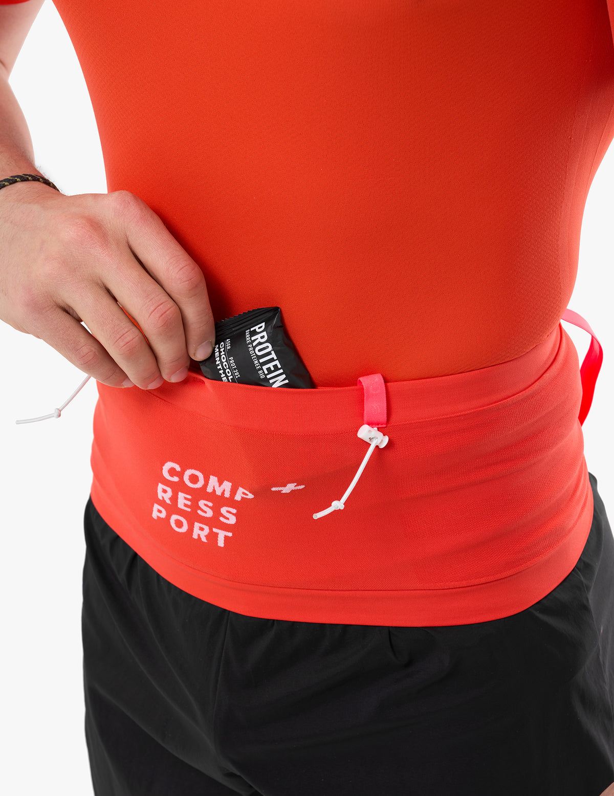 Free Belt Pro - Tigerlily/Fluo Red