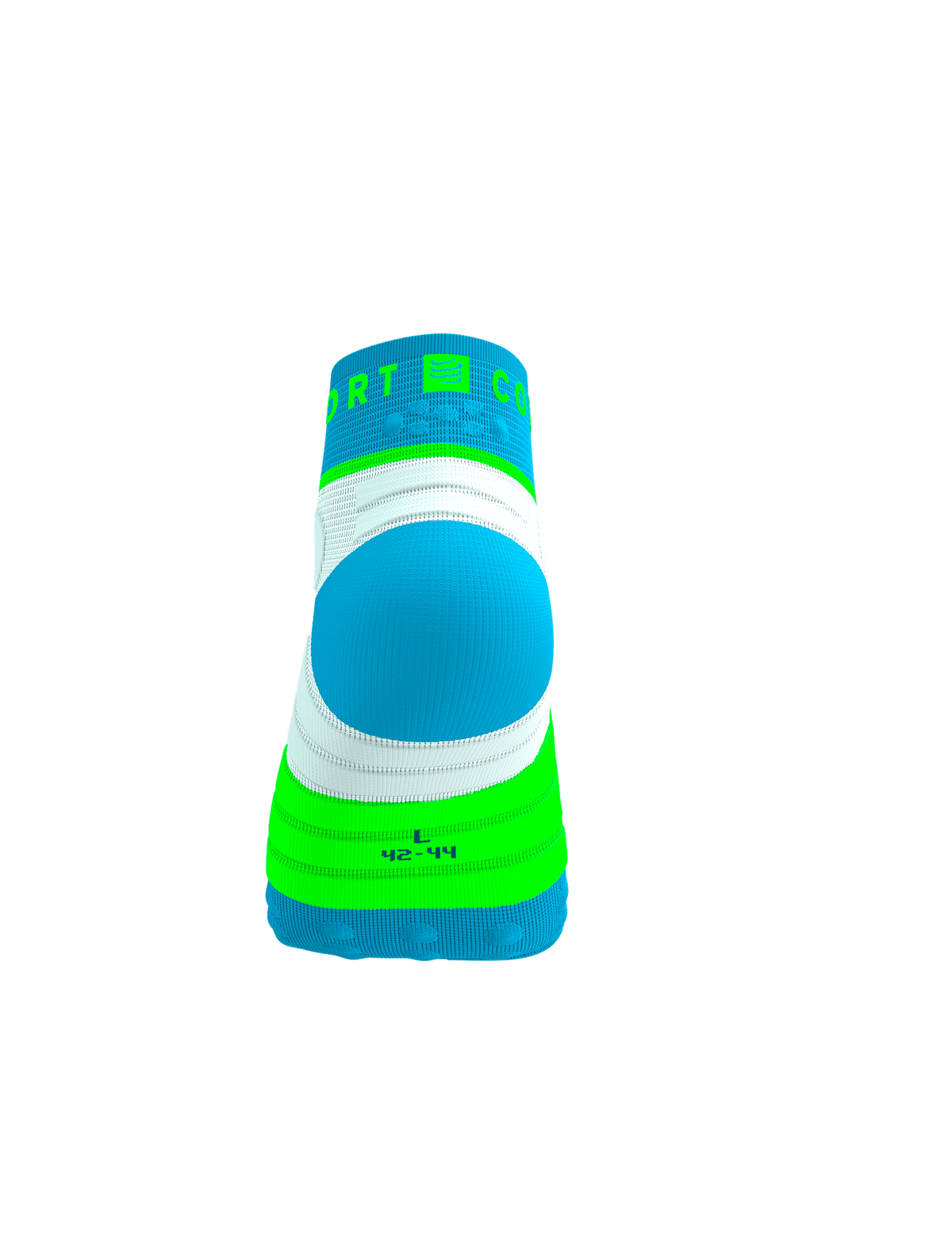 Ultra Trail Low Socks Norse - Blue/Neon Green