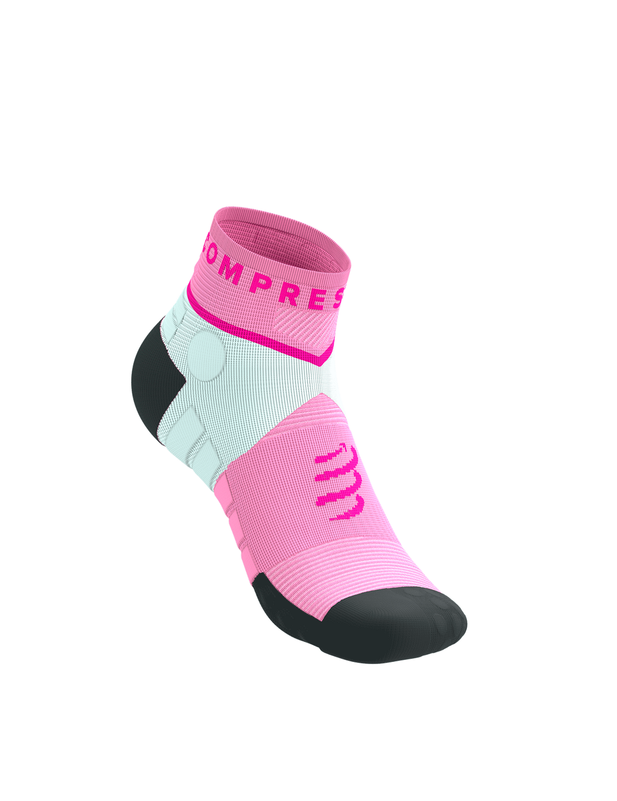 Ultra Trail Low Socks - Begonia/Neon Pink