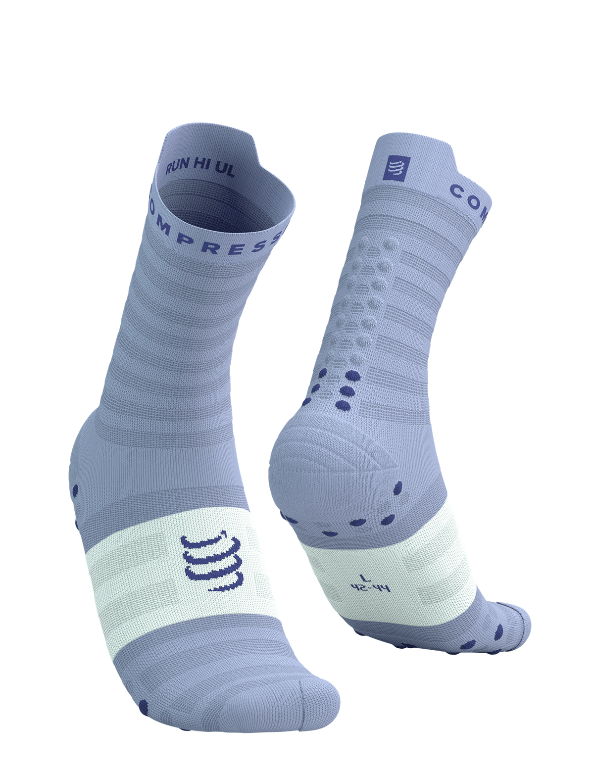 Pro Racing Socks V4.0 Ultralight Run High - Lavender/White
