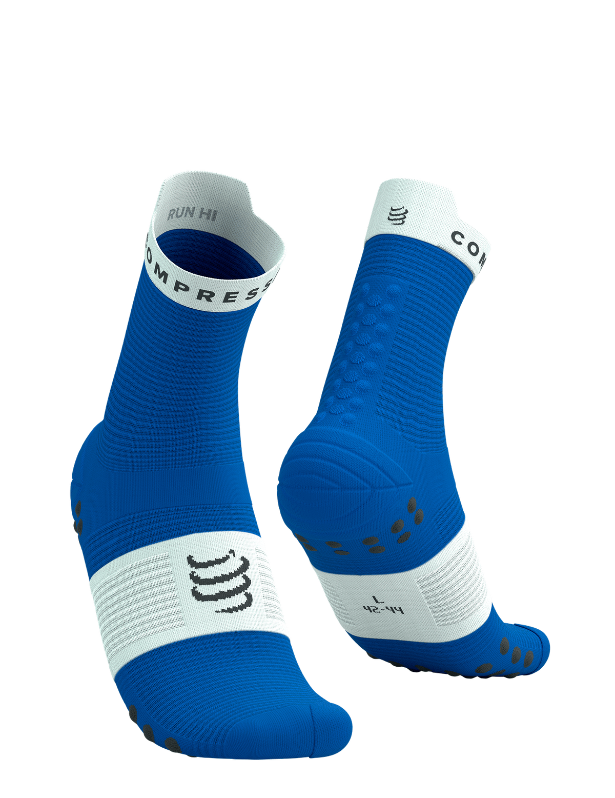 Pro Racing Socks V4.0 Run High - Princess Blue/White